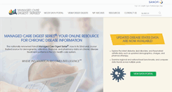 Desktop Screenshot of managedcaredigest.com